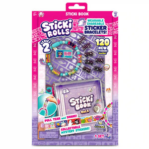 The Original Wearable Shareable Sticker Bracelet + Collection Book (Series 2)
