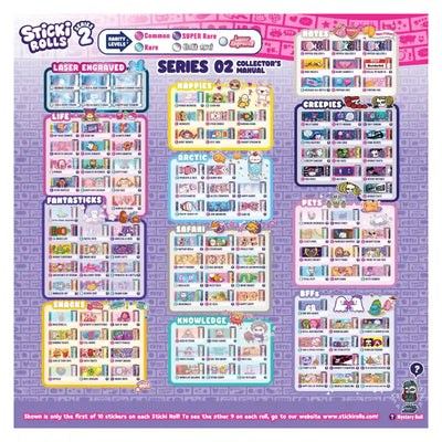 Lilac, Green, Teal, Red, Blue, Pink