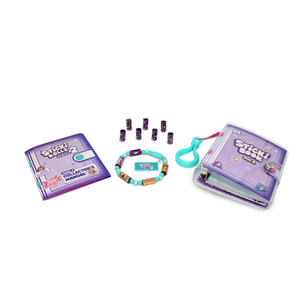 The Original Wearable Shareable Sticker Bracelet + Collection Book (Series 2)